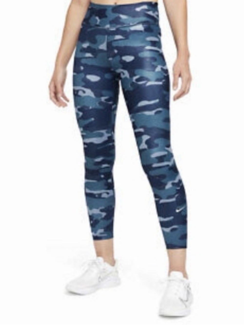 Nike Blue Camo Dri-FIT Leggings